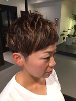 ヘアプロデュースハイドアウト(hair produce hydeout)&nbsp;ツーブロック×ミニマムショート
