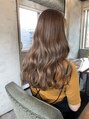 ニコ(nico...) ベージュのハイライト
