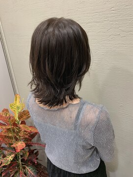 シエル 藤沢店(CIEL) 【CIEL】ミントグレージュ×ウルフ