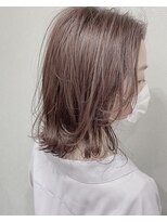 カモン(CAMON)&nbsp;[CAMON. ]#イルミピンク#センターパート#くびれミディ