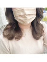 アルマヘアー(Alma hair by murasaki)&nbsp;◎韓国風ミディアムにオリーブベージュ◎