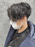 【COLO 吉祥寺】 メンズカット ツイスパ 前下がりセンターパート