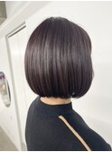 【透明感】ショートボブ×ラベンダーカラー/新越谷 南越谷