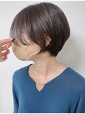 【morio原宿】くびれショート　かっこいいショート　暗めカラー