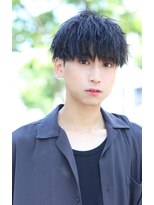 【ソフトツイストスパイラルパーマ】夏髪！マッシュ