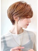 ショートボブ髪型30代40代50代前髪あり前髪なし面長丸顔【倉田】