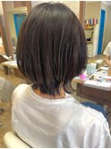 お手入れ簡単レイヤーボブ
