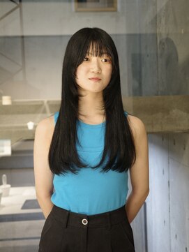 ネロ ヘアサロン 渋谷(NERO HAIR SALON) 【三浦真穂】エクステ　黒髪ロング