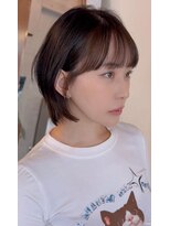 ナループロア ルームー(Nalu pu loa ROOMOO)&nbsp;ゆるまきタッセルカット/タッセルカット/タンバルモリ/韓国ボブ