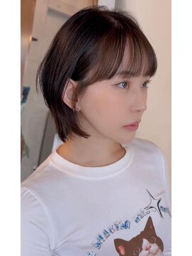 ナループロア ルームー(Nalu pu loa ROOMOO) ゆるまきタッセルカット/タッセルカット/タンバルモリ/韓国ボブ