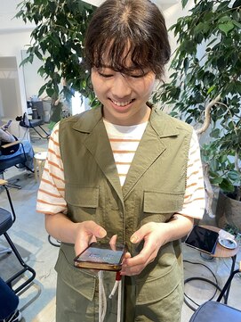 シアン(SYAN) 前髪パーマ