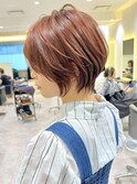 前下がりショート/前髪/絶壁解消/小顔効果/30代/40代【橋本】