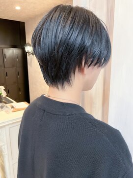 キャアリー(Caary) 福山人気酸性ストレート艶ハンサムショート骨格補正20代30代40代