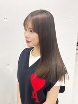 ミニマル(MINIMAL)&nbsp;極上ツヤ髪ストレート＋髪質改善カラー＋カット