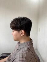 メンズカット バイ ソイクフ(メンズカット by SOY-KUFU)&nbsp;MEN'S HAIRカルマパーマアッシュブラック