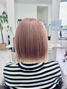 ハッシュタグフリーカミス(#Free kamisu) 愛されミルクティー×切りっぱなし