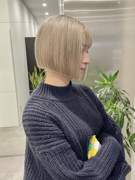 ゴウトゥデイシェアサロン 町田店(GO TODAY SHAiRE SALON) バランスの良いミニボブヘア♪