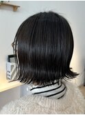 ぱっつんボブ