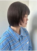 顔周りレイヤーボブ