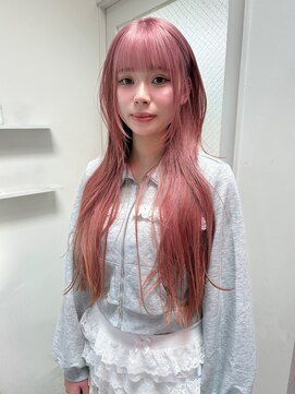 ゾーイダイミョウ(ZOEY daimyo) 2ブリーチでできるピンクベージュ