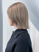 アルバム 渋谷パルコ(ALBUM) ミディアムボブショート外ハネボブ前髪カット_ba544361
