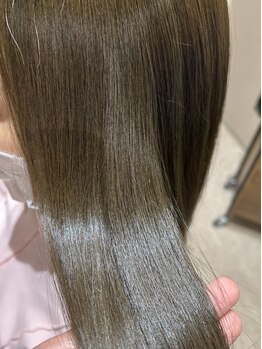 ヘアアンドリラクゼーション エグゼ(Hair and relaxation exe)の写真/【各線関目5分/関目高殿1分】大人女性のお悩みを解決し、土台から美しいヘアへ導きます◎絹のような艶髪に!