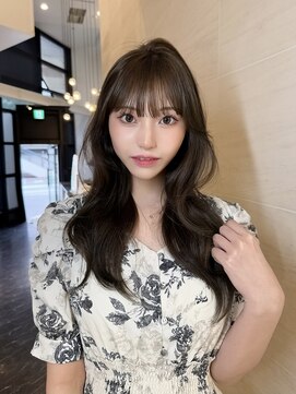 ザシェノンアオヤマ(THE CHAINON AOYAMA) くびれヘア/オリーブベージュ/ブリーチなし