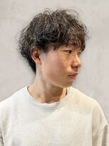 ヘアーブリーズ(hair breeze) 最新トレンド◎メンズパーマスペインカール×短髪ワイルド