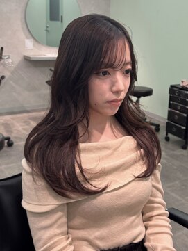 ジーニー 千葉(GENiE) ミディアムヘア/暗めカラー/グランマッシュ/千葉駅