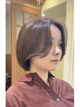 ロンド パルティール 大宮(Lond partir) グランマッシュ/細めハイライト/ショート/白髪ぼかし/前髪/大宮