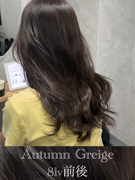 リノア 西梅田 福島(Linoa) 暖かさ感じる柔らかワンカラーグレージュ