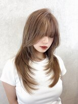 ハイパー(HYPER)&nbsp;レイヤーカット×ミルクティー