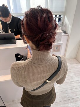 ディティカ サウ(Dityca sow) シニヨン/カジュアル/ヘアセット/ヘアメ/栄ヘアセット