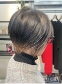 ショートでもカッコよく【前下がりショートボブ】