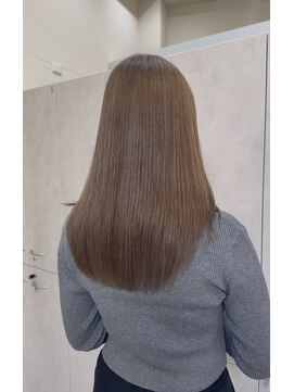 長野市美容室/髪質改善◎艶感ナチュラルブラウン