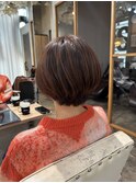 〈天六美容室〉ナチュラルショートボブ