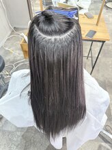 ー韓国式スリムタッキの根元ー