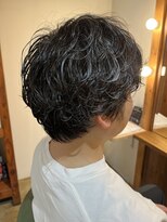 ビハインドザカーテン(BEHIND THE CURTAIN)&nbsp;くせ毛風ニュアンスパーマ×メンズヘア