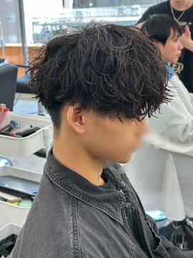 ハイパー ヨコハマ(HYPER yokohama) 縦落ちツイストスパイラルパーマツイスパメンズ