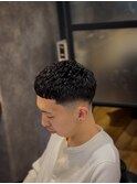 アイロンパーマ　クロップ