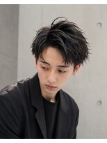 ベル 新宿(Belle) 短髪でも毛先のハネ感で大人ヘア メンズヘア ショートヘア