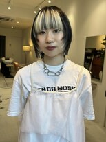 ホミ(FOMI) ボブ×顔まわりウルフレイヤーカット