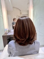 ヘア&エステ ヒロイン 西武池袋店&nbsp;柔らかカールのミディアムレイヤー