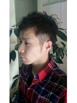 ヘアサロン スリーク(Hair Salon Sleek) デザインパーマ×ショートツーブロックスタイル