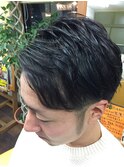 爽やかアップバング