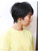 ピアスに合うおしゃれショート♪