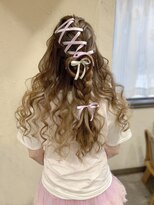 セットサロンエース(Set salon Ace) 【クロス編み・ハート☆】