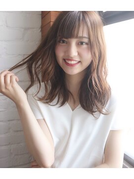 チョビー 銀座(chobii) 道村/デジタルパーマ/イルミナ/ネイビーカラー/ブランジュ