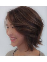 ラスティー(hair collection Rusty) バレイヤージュカラー