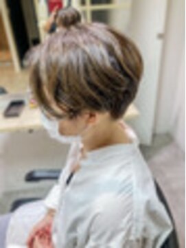 クシュ 所沢東口店(kusyu...) シークレットハイライト×透けバング×ブルーグレージュ×所沢